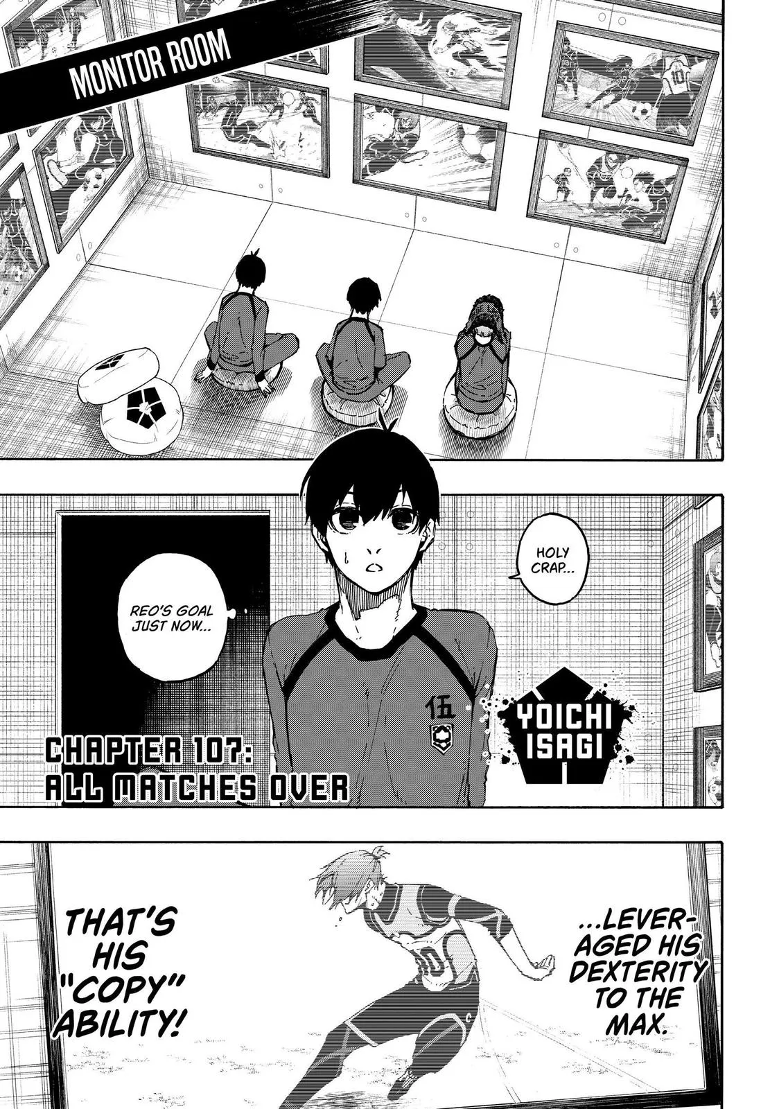 Blue Lock Chapter 107 Image 1