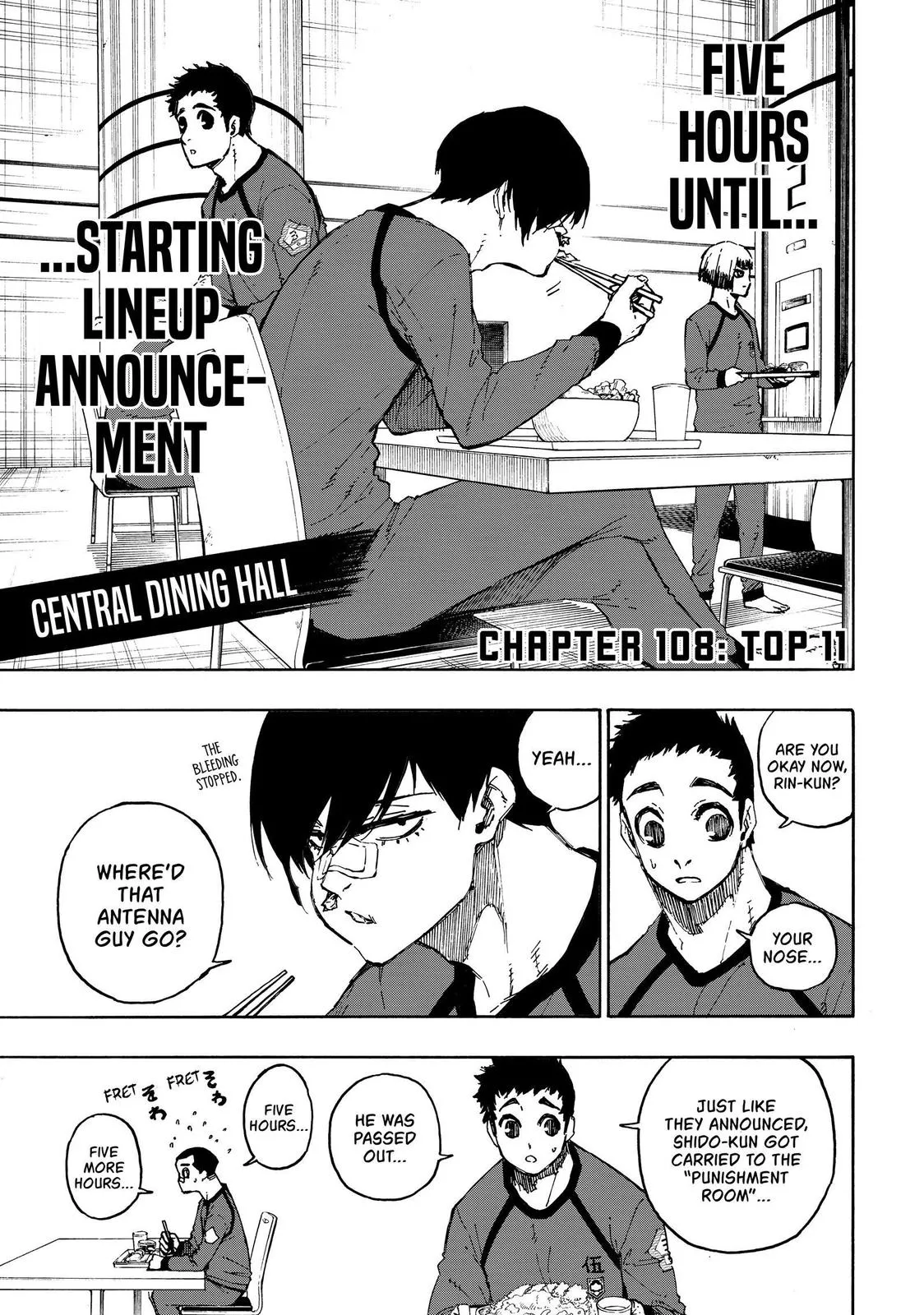Blue Lock Chapter 108 Image 1