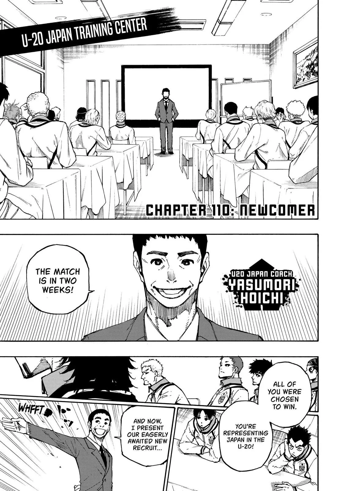 Blue Lock Chapter 110 Image 1