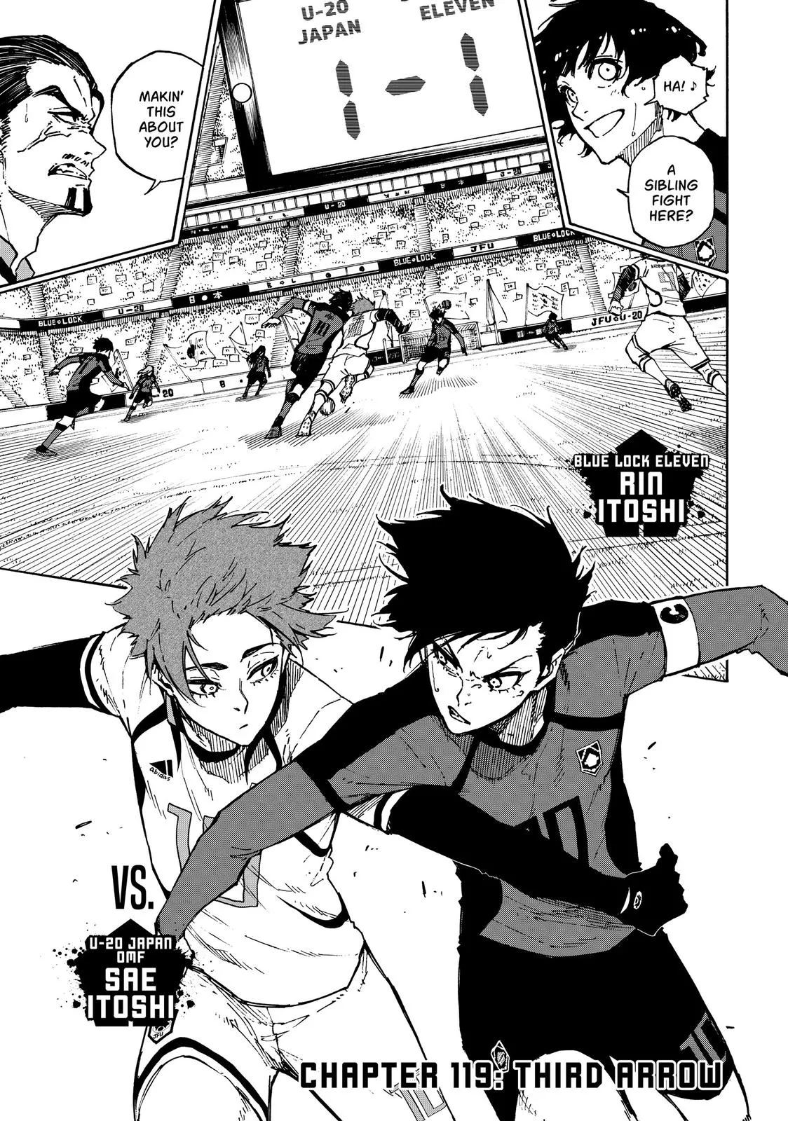 Blue Lock Chapter 119 Image 1