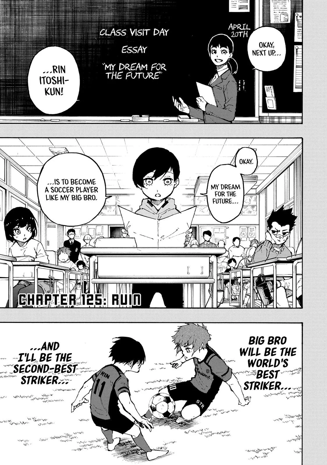 Blue Lock Chapter 125 Image 1