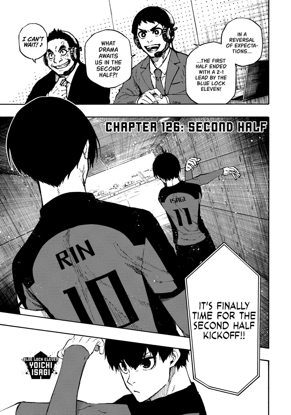 Blue Lock Chapter 126 Image 1