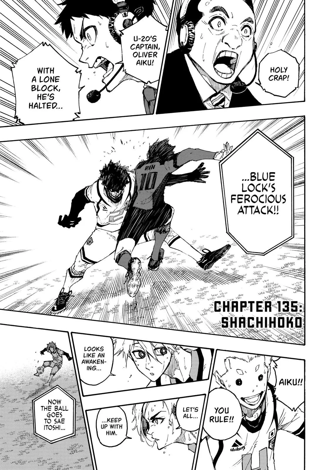 Blue Lock Chapter 135 Image 1
