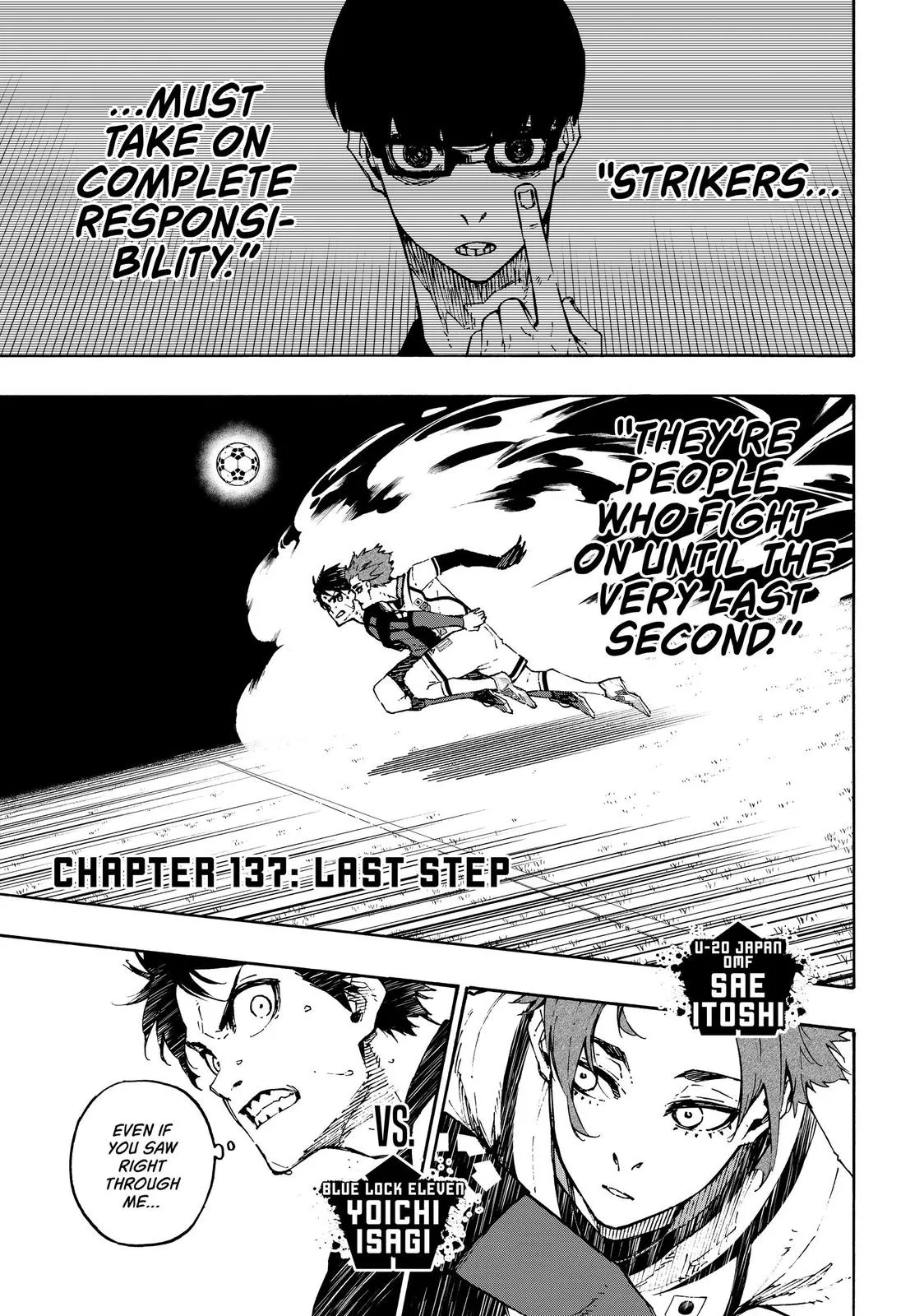 Blue Lock Chapter 137 Image 1
