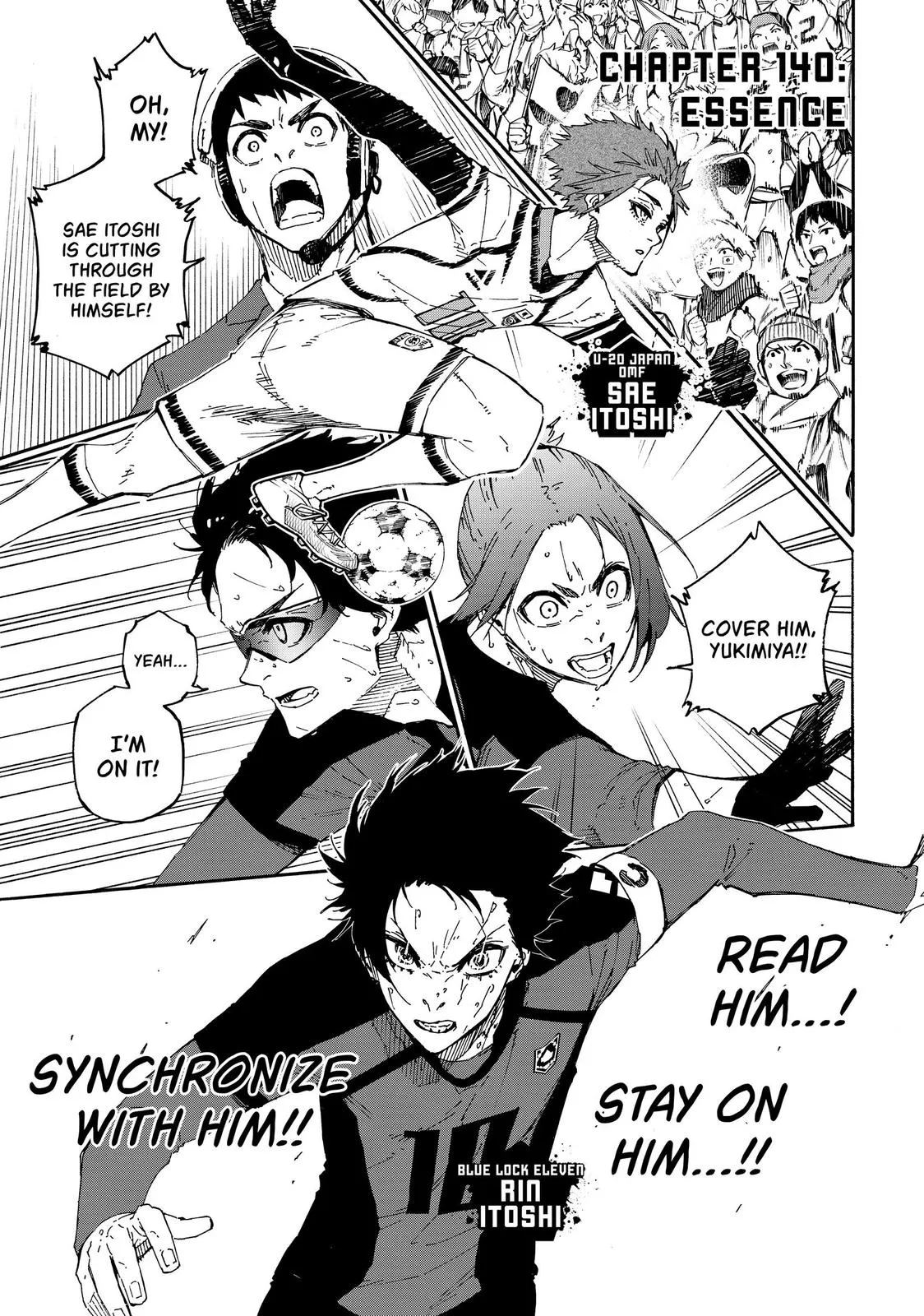 Blue Lock Chapter 140 Image 1