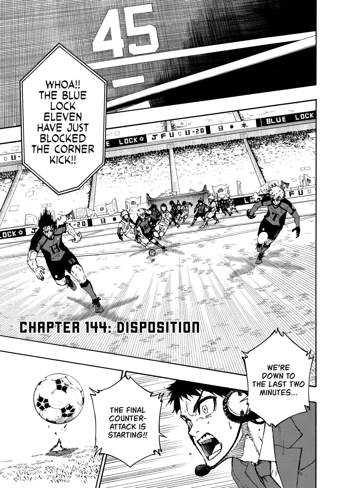 Blue Lock Chapter 144 Image 1