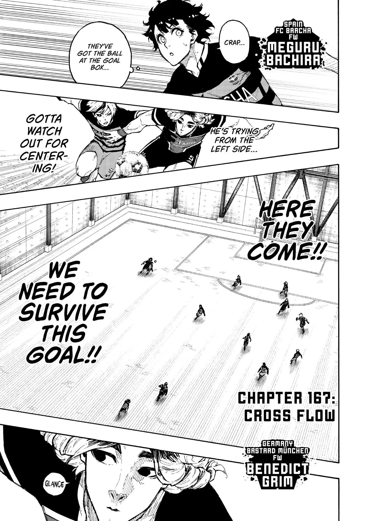 Blue Lock Chapter 167 Image 1