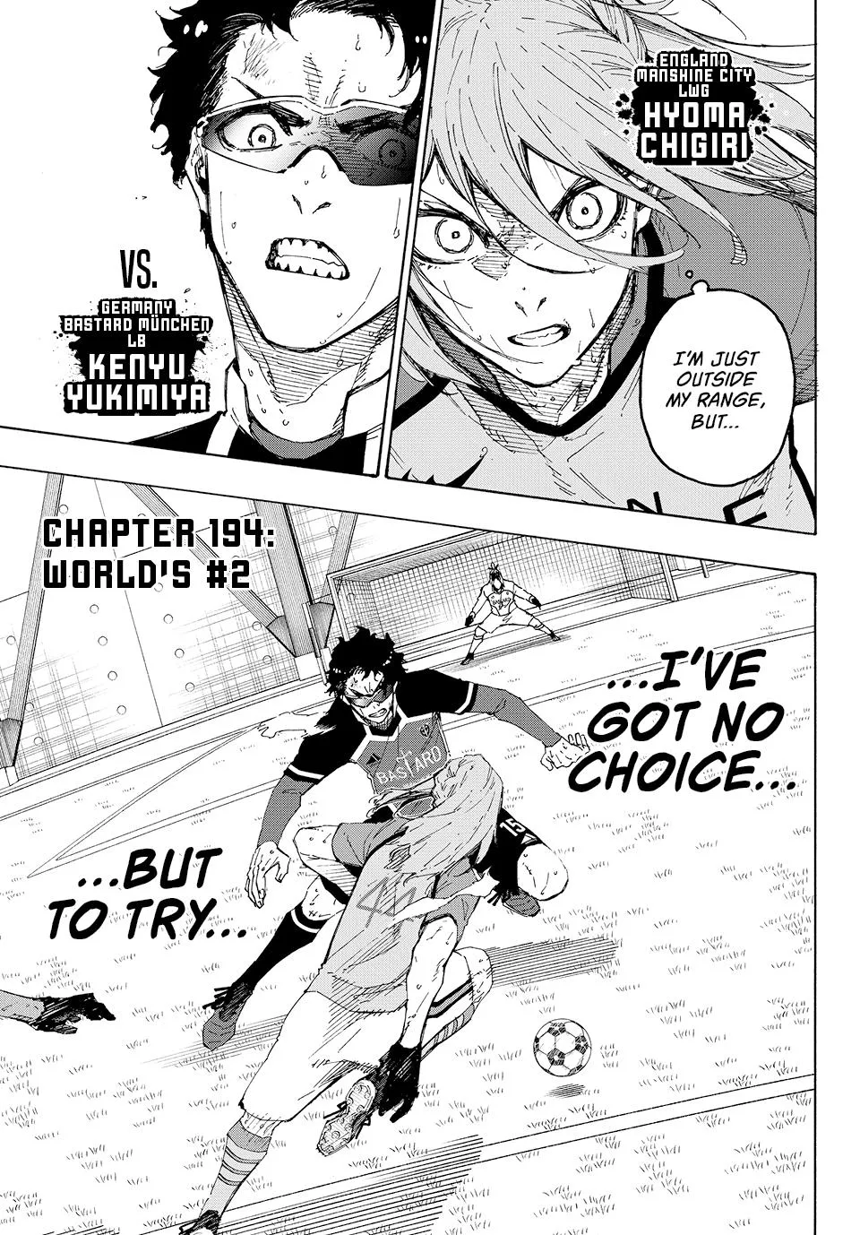 Blue Lock Chapter 194 Image 1