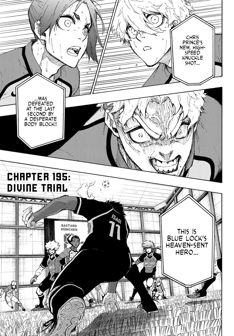 Blue Lock Chapter 195 Image 1
