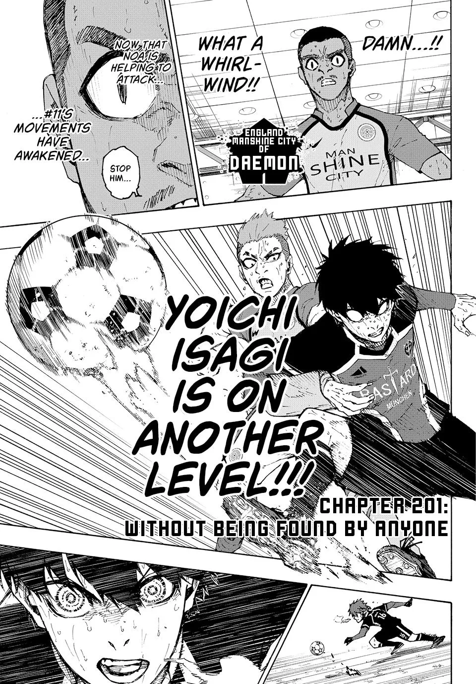 Blue Lock Chapter 201 Image 1
