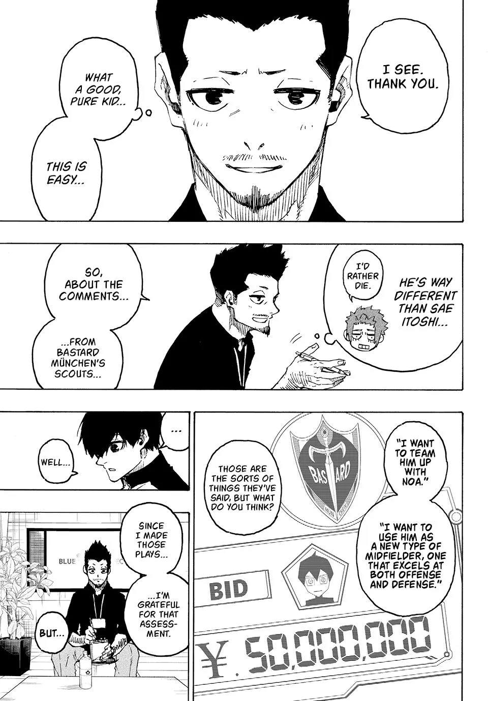 Blue Lock Chapter 205 Image 4