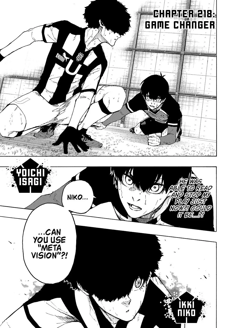 Blue Lock Chapter 218 Image 1