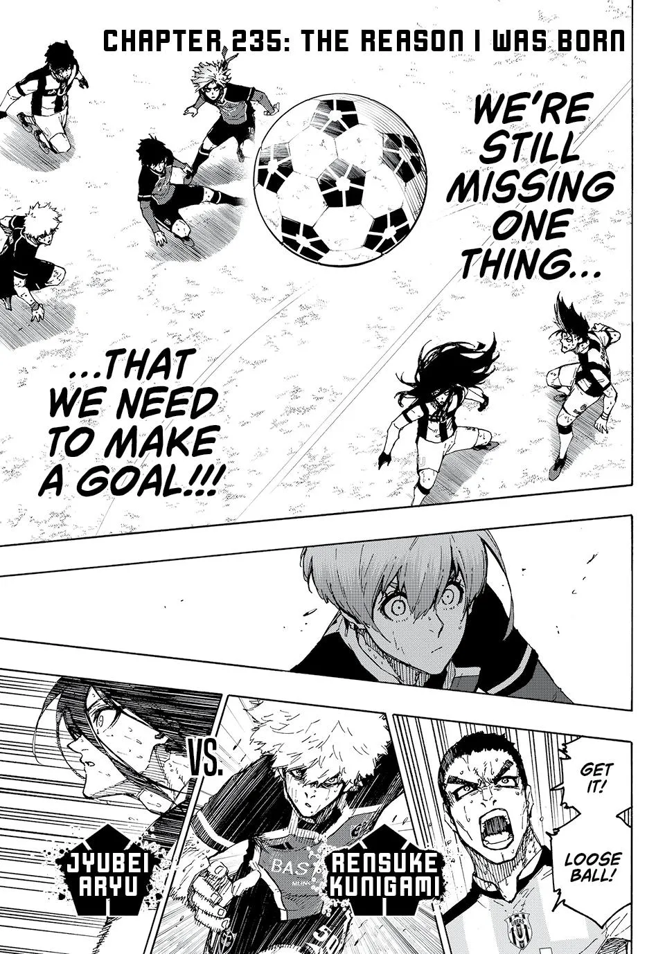 Blue Lock Chapter 235 Image 1
