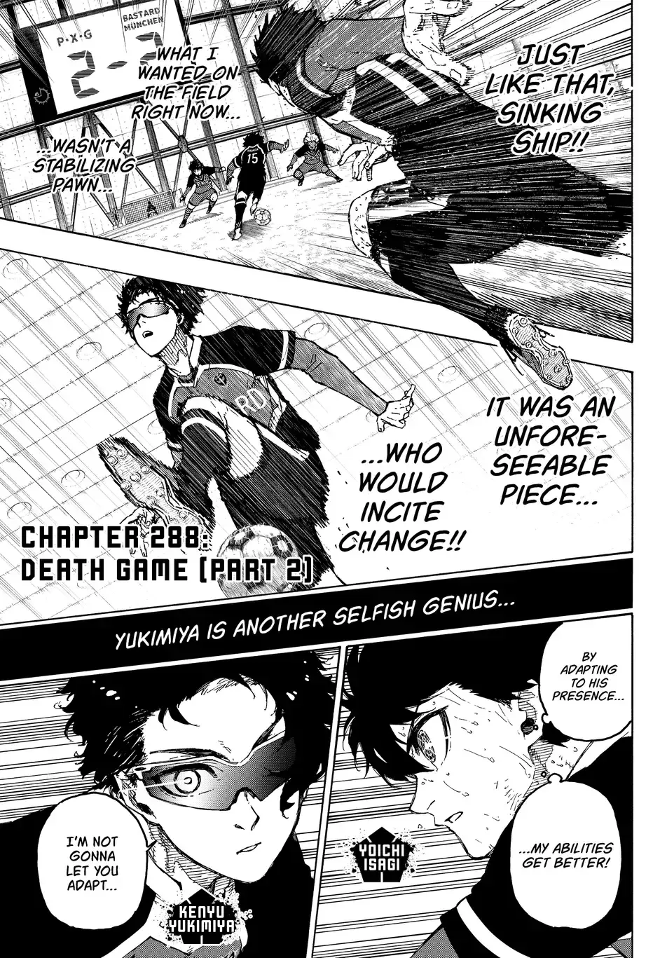 Blue Lock Chapter 288b Image 1