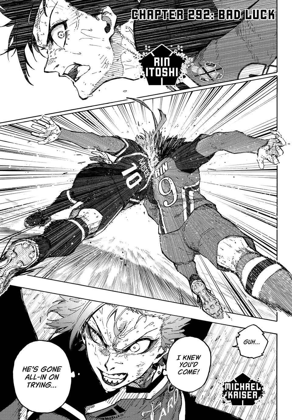 Blue Lock Chapter 292 Image 1