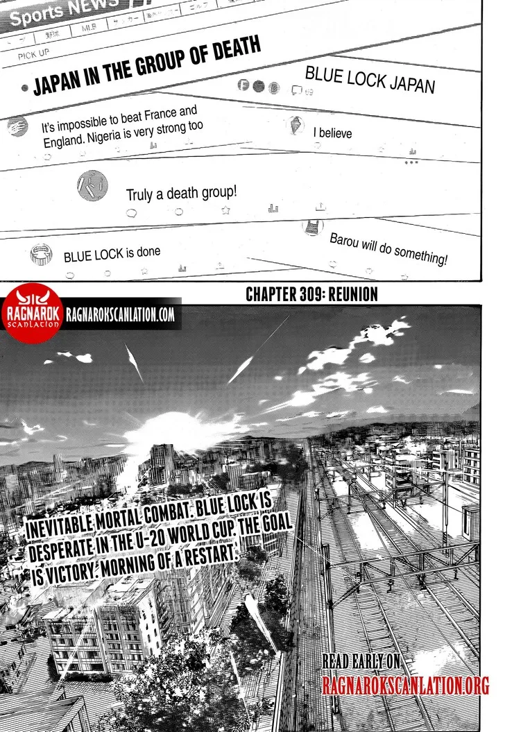 Blue Lock Chapter 309 Image 1