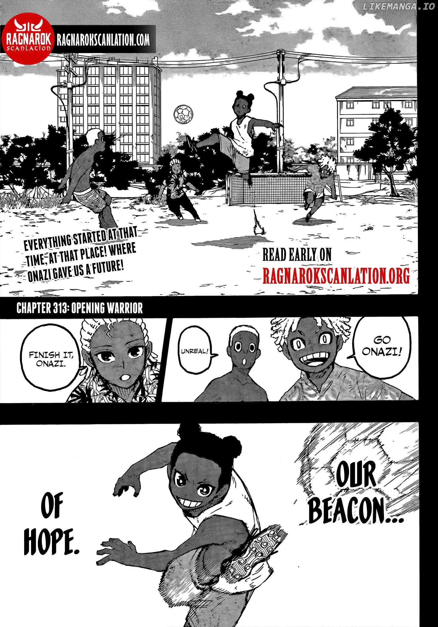 Blue Lock Chapter 313 Image 1
