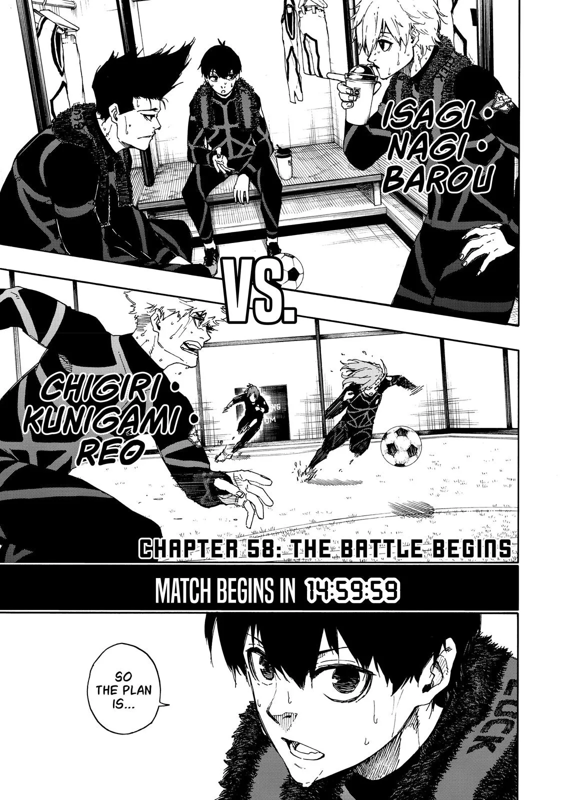 Blue Lock Chapter 58 Image 1