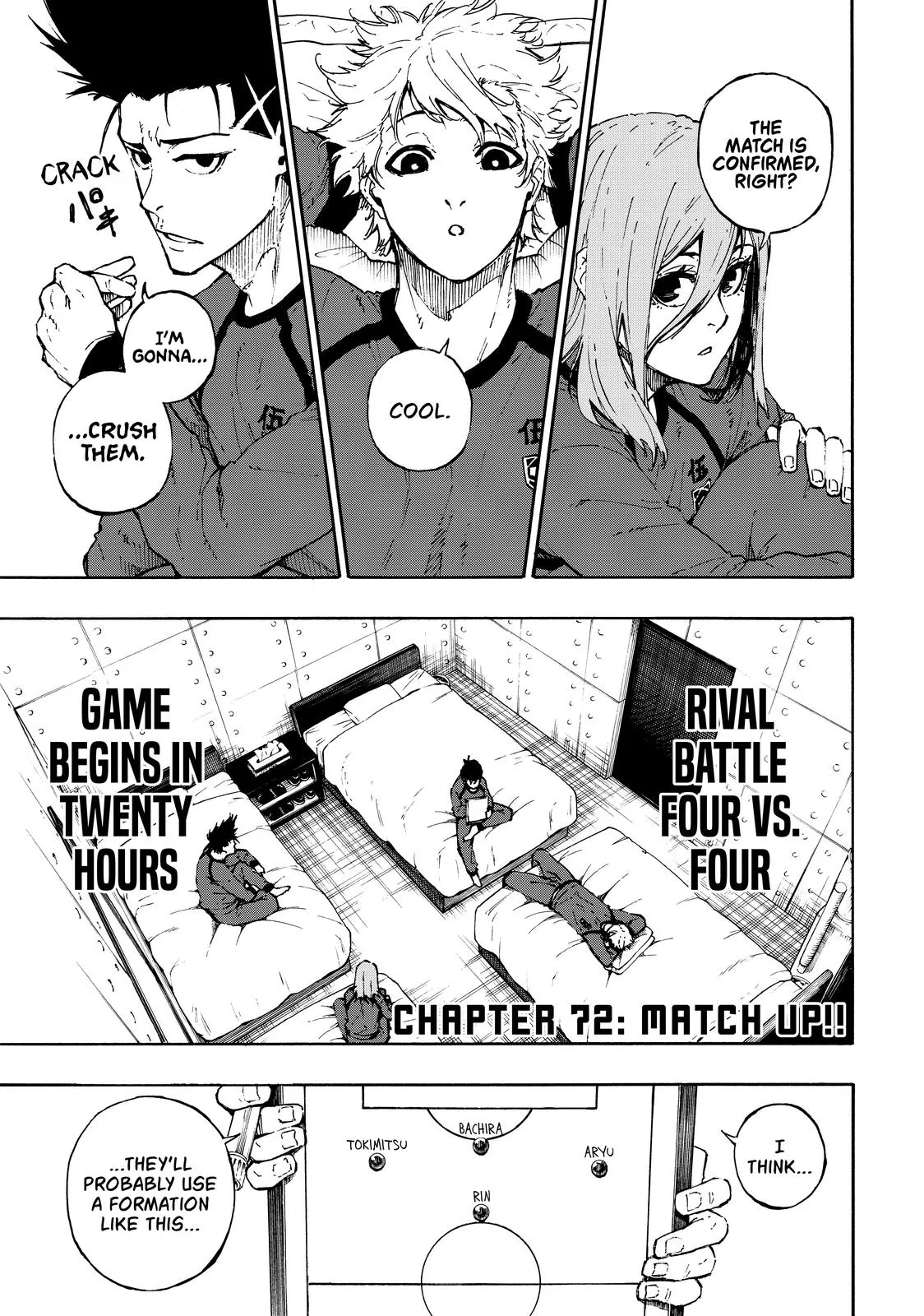 Blue Lock Chapter 72 Image 1