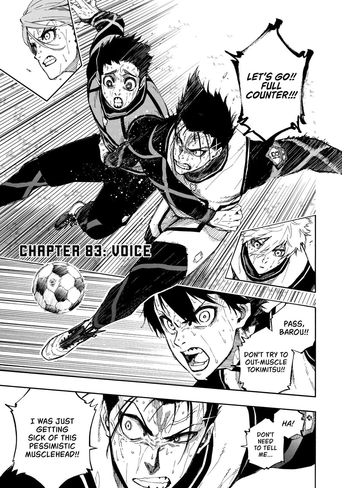 Blue Lock Chapter 83 Image 1