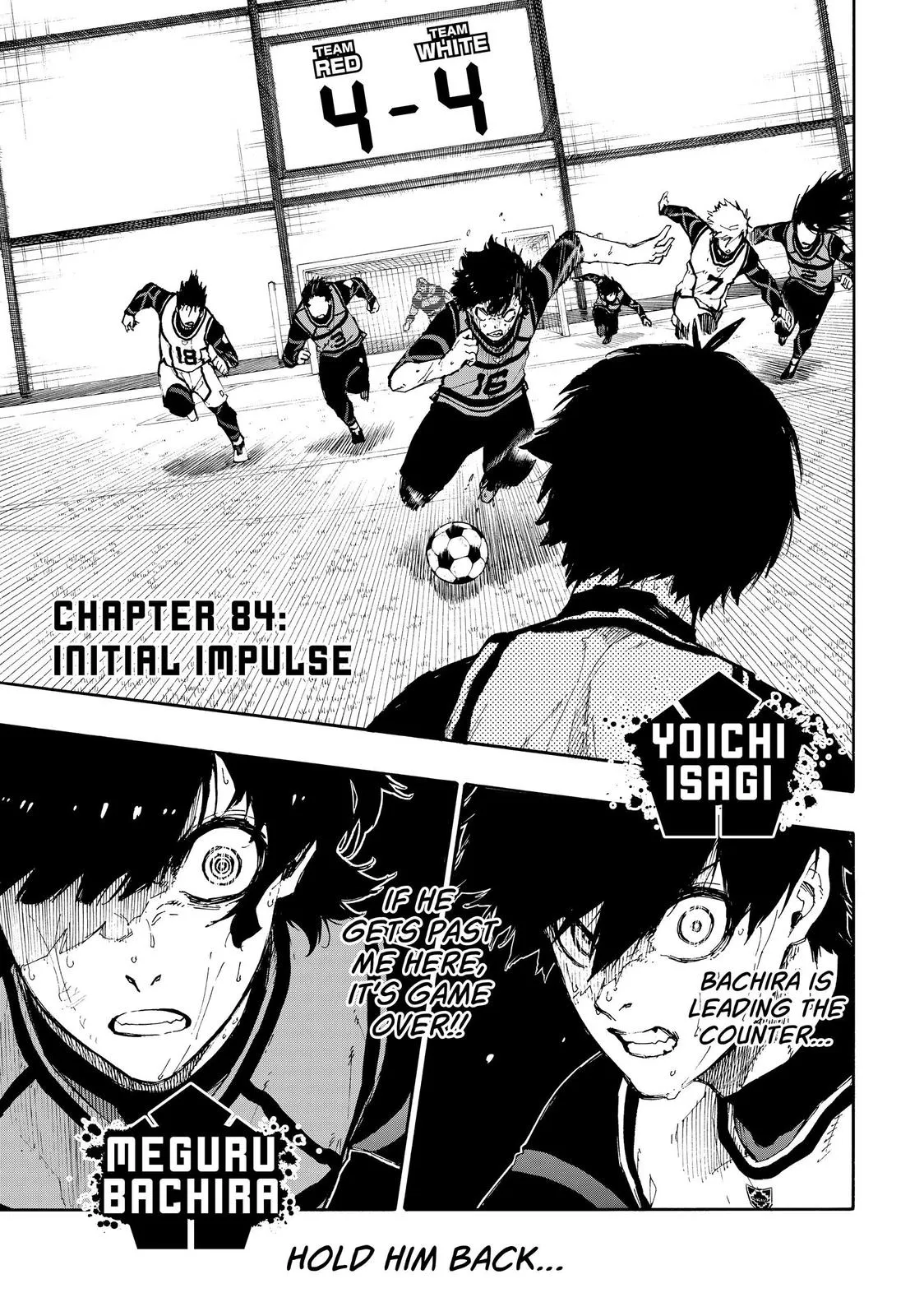 Blue Lock Chapter 84 Image 1