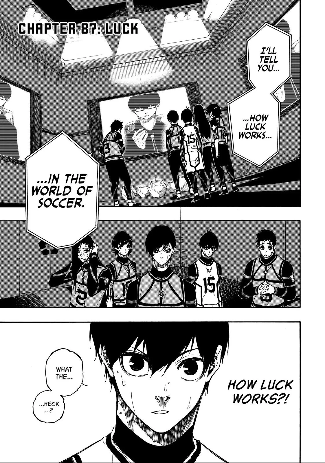 Blue Lock Chapter 87 Image 1