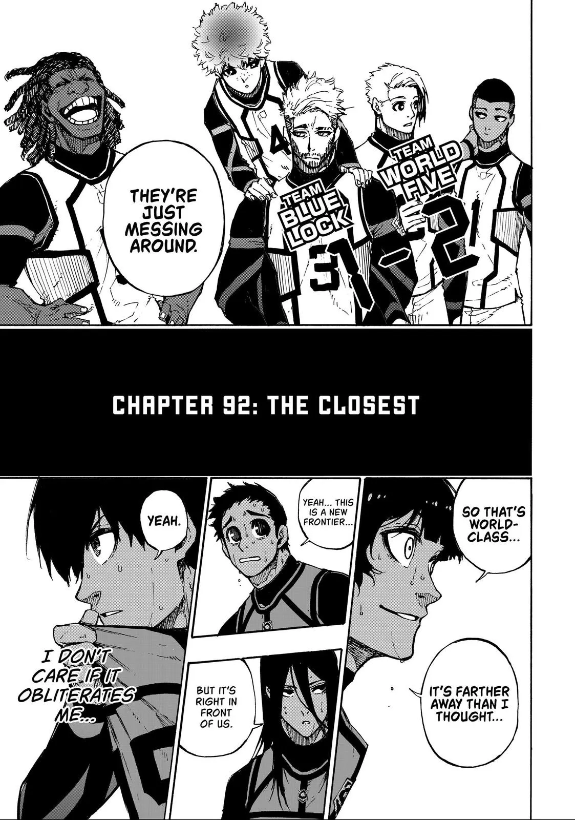 Blue Lock Chapter 92 Image 1
