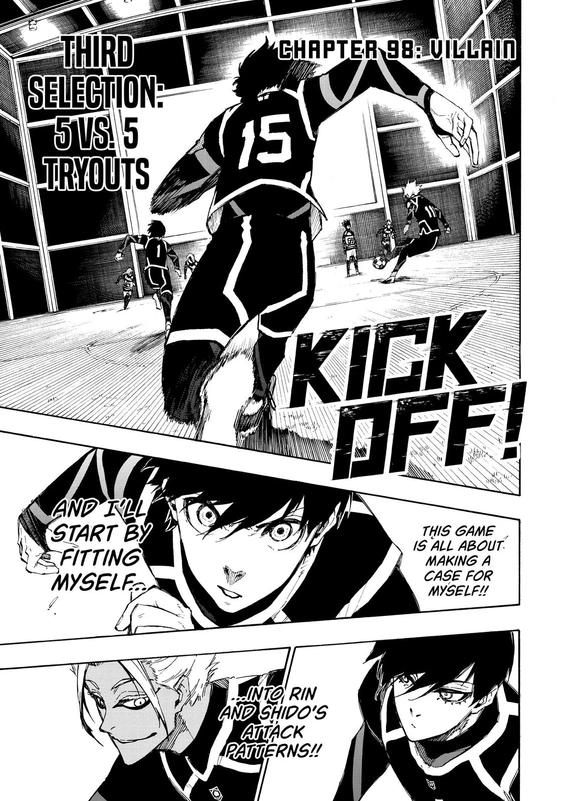 Blue Lock Chapter 98 Image 1